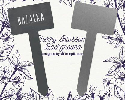 Zahradní zápich Chalkboard