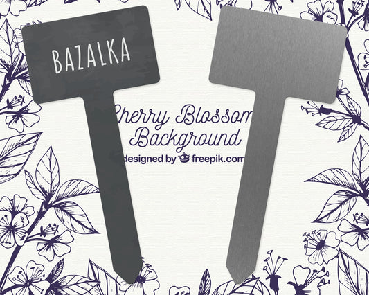 Zahradní zápich Chalkboard