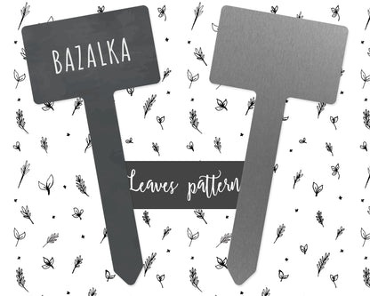 Zahradní zápich Chalkboard